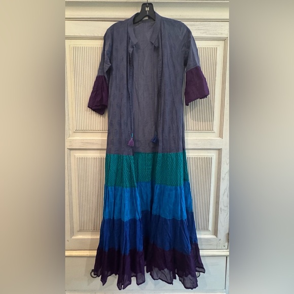 Colorful Bohemian Maxi Dress - Picture 1 of 11